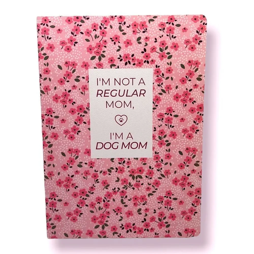 NWT Wool + Pepper Co. I’M NOT A REGULAR MOM, I’M A DOG MOM Notebook